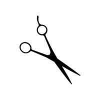 Scissors Silhouette, Flat Style, Can use for Pictogram, Art Illustration, Website, Apps, Logo Type or Graphic Design Element vector