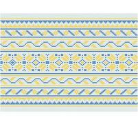 Ukrainian ornament. Imitation of knitted fabric. Illustration. Can be used for backgrounds, patterns, covers, souvenirs, clothing, textiles and other layouts. vector