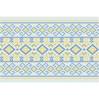 Ukrainian ornament. Imitation of knitted fabric. Illustration. Can be used for backgrounds, patterns, covers, souvenirs, clothing, textiles and other layouts. vector