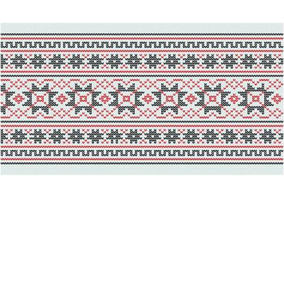 Ukrainian ornament. Imitation of knitted fabric. Illustration. Can be used for backgrounds, patterns, covers, souvenirs, clothing, textiles and other layouts.