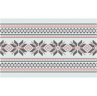 Ukrainian ornament. Imitation of knitted fabric. Illustration. Can be used for backgrounds, patterns, covers, souvenirs, clothing, textiles and other layouts.