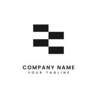 Logo Geometric for Company Design. Usable for Business and Technology. Flat Template Element vector