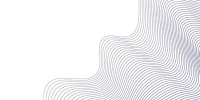 abstract white background with dynamic waves lines. vector