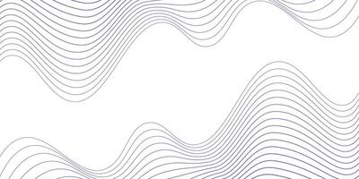 abstract white background with dynamic waves lines. vector