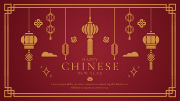 Welcome to the Chinese New Year greeting banner template of the year of the snake psd