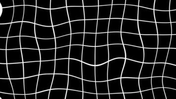 abstracct line grid animation background with turbulence liquid video