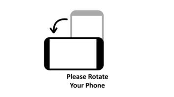 rotate phone animation icon instruction guide smartphone video