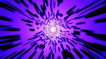 purple tunnel background vj loop video