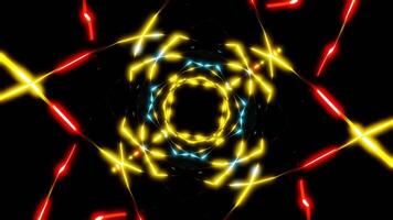 vj loop fractal abstract colorful music background video