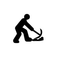 worker icon, vectors illustration, symbol design