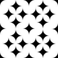 Black and White Geometric Pattern vector