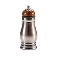 Salt and pepper shaker on transparent background png