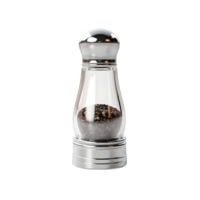 Salt and pepper shaker on transparent background png