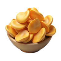 Heap of Potato Chips 3d Asset png