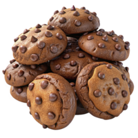 Heap of Cookies and Chocolates Graphic png