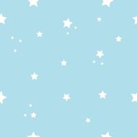 Seamless star pattern, endless texture background vector