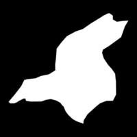 Jerash governorate map, administrative division of Jordan. vector