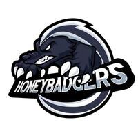 Honey Badger Mascot Design for Powerful and Agressive Concepts vector