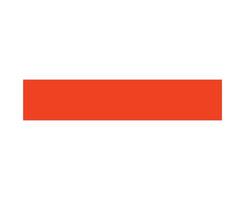 Rectangle Geometric Shape Symbol Orange Element Graphic Design Illustration vector