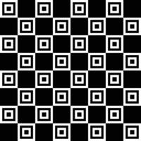 Retro black and white geometric pattern background, abstract circle, triangle and square lines art. Trendy bauhaus pattern backgrounds op-art set vector