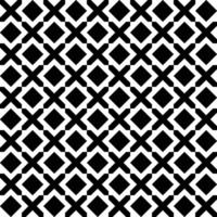 Retro black and white geometric pattern background, abstract circle, triangle and square lines art. Trendy bauhaus pattern backgrounds op-art set vector