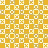 Retro geometric pattern background, abstract circle, triangle and square lines art. Yellow color, trendy bauhaus pattern backgrounds set vector