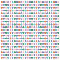 Polka Dot pattern, seamless texture colorful pattern vector