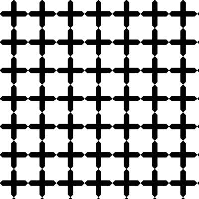 Retro black and white geometric pattern background, abstract circle, triangle and square lines art. Trendy bauhaus pattern backgrounds op-art set