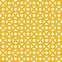 Retro geometric pattern background, abstract circle, triangle and square lines art. Yellow color, trendy bauhaus pattern backgrounds set vector