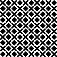 Retro black and white geometric pattern background, abstract circle, triangle and square lines art. Trendy bauhaus pattern backgrounds op-art set vector