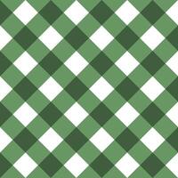 Cute fashion seamless pattern in style of picnic. Scottish tartan gingham plaid graphic texture for fabric, wrapping paper, package, banner, card. Classic textile print imitation background. vector