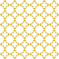 Retro geometric pattern background, abstract circle, triangle and square lines art. Yellow color, trendy bauhaus pattern backgrounds set vector