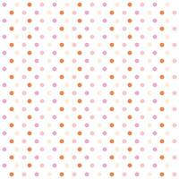 Polka Dot pattern, seamless texture colorful pattern vector