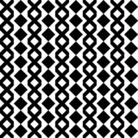 Retro black and white geometric pattern background, abstract circle, triangle and square lines art. Trendy bauhaus pattern backgrounds op-art set vector