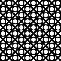 Retro black and white geometric pattern background, abstract circle, triangle and square lines art. Trendy bauhaus pattern backgrounds op-art set vector