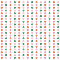 Polka Dot pattern, seamless texture colorful pattern vector