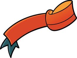 Artwork of ribbon vector