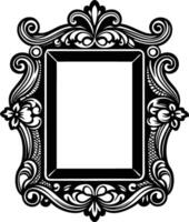 Artistic frame design vector