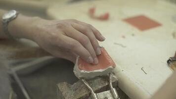 The process of creating a crown and cast video