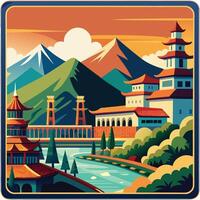 Border artwork of frame vector