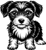 Artwork of Puppy vector