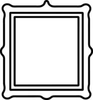 Artistic frame design vector