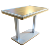 Smart table isolated on transparent background png