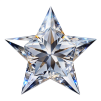 Beautiful diamond isolated on transparent background png