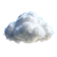 Cloud isolated on transparent background png