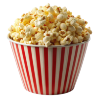 Popcorn isolated on transparent background png