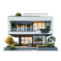 House Isolated on Transparent Background png