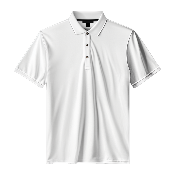 White Golf Shirt PNGs for Free Download