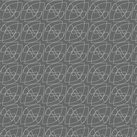Unique Geometric Floral Pattern. vector