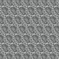 Unique Geometric Floral Pattern. vector